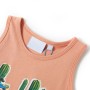 Camiseta de tirantes infantil naranja claro 116 de , Camisetas para niños - Ref: Foro24-12501, Precio: 7,56 €, Descuento: %