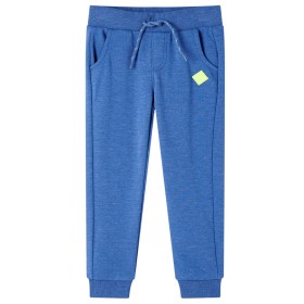 Pantalones de chándal infantiles azul mélange 92 de , Pantalones de niños - Ref: Foro24-11914, Precio: 12,99 €, Descuento: %