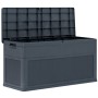 Caja de almacenamiento de jardín 320 L gris antracita de vidaXL, Cajas de almacenaje para exteriores - Ref: Foro24-45690, Pre...