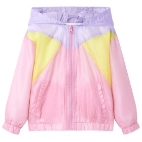 Children's jacket with hood and multicolored zipper 128 by , Children's outerwear - Ref: Foro24-10822, Price: 16,99 €, Discou...