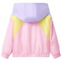 Chaqueta infantil con capucha y cremallera multicolor 128 de , Ropa de abrigo para niños - Ref: Foro24-10822, Precio: 16,99 €...