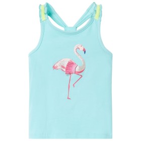 Hellmintgrünes Kinder-Tanktop 128 von , Kinder-T-Shirts - Ref: Foro24-11142, Preis: 8,06 €, Rabatt: %