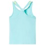 Camiseta de tirantes infantil verde menta claro 128 de , Camisetas para niños - Ref: Foro24-11142, Precio: 8,99 €, Descuento: %