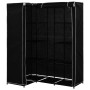 Black corner cabinet 130x87x169 cm by vidaXL, Wardrobes - Ref: Foro24-282449, Price: 54,28 €, Discount: %