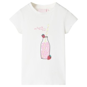 Camiseta infantil color crudo 92 de , Camisetas para niños - Ref: Foro24-11259, Precio: 9,99 €, Descuento: %