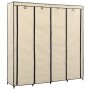 Kleiderschrank mit 4 cremefarbenen Fächern 175x45x170 cm von vidaXL, Kleiderschränke - Ref: Foro24-282447, Preis: 68,04 €, Ra...