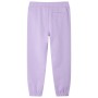 Pantalones de chándal infantiles color lila 140 de , Pantalones de niños - Ref: Foro24-10538, Precio: 11,43 €, Descuento: %