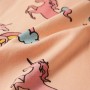 Pijama infantil de manga corta naranja claro 140 de , Pijamas de niños - Ref: Foro24-10448, Precio: 13,30 €, Descuento: %