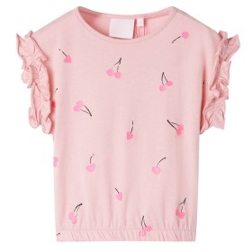 Camiseta infantil rosa claro 116 de , Camisetas para niños - Ref: Foro24-11451, Precio: 9,99 €, Descuento: %