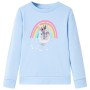 Sudadera infantil azul claro 116 de , Camisetas para niños - Ref: Foro24-10751, Precio: 11,99 €, Descuento: %