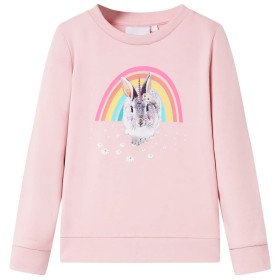 Sudadera infantil rosa claro 104 de , Camisetas para niños - Ref: Foro24-10745, Precio: 11,43 €, Descuento: %