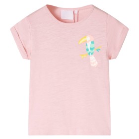 Camiseta infantil rosa claro 116 de , Camisetas para niños - Ref: Foro24-11561, Precio: 7,99 €, Descuento: %