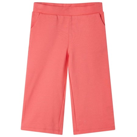 Children's wide-leg pants coral 128 by , kids pants - Ref: Foro24-11047, Price: 10,99 €, Discount: %