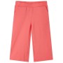 Pantalón infantil con perneras anchas coral 128 de , Pantalones de niños - Ref: Foro24-11047, Precio: 10,38 €, Descuento: %