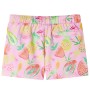 Pantalón corto infantil con cordón rosa suave 104 de , Pantalones de niños - Ref: Foro24-10950, Precio: 10,18 €, Descuento: %