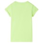 Camiseta infantil amarillo neón 104 de , Camisetas para niños - Ref: Foro24-11175, Precio: 9,12 €, Descuento: %