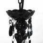 Chandelier with round black beads 3 x E14 by vidaXL, Lamps - Ref: Foro24-281597, Price: 56,17 €, Discount: %