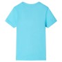 Aquamarin-Kurzarm-T-Shirt für Kinder 140 von , Kinder-T-Shirts - Ref: Foro24-12183, Preis: 7,95 €, Rabatt: %