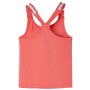 Camiseta de tirantes infantil coral 128 de , Camisetas para niños - Ref: Foro24-10677, Precio: 9,99 €, Descuento: %