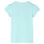 Helles Aquamarin-T-Shirt für Kinder 92 von , Kinder-T-Shirts - Ref: Foro24-11334, Preis: 9,99 €, Rabatt: %