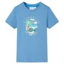 Camiseta infantil azul medio 92 de , Camisetas para niños - Ref: Foro24-12574, Precio: 9,99 €, Descuento: %