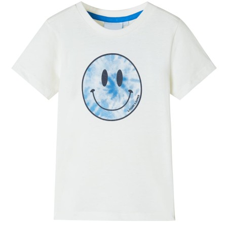 Ecru children's t-shirt 116 by , Kids T-shirts - Ref: Foro24-12581, Price: 9,12 €, Discount: %