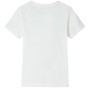 Ecru children's t-shirt 116 by , Kids T-shirts - Ref: Foro24-12581, Price: 9,12 €, Discount: %