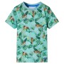 Camiseta infantil verde claro mélange 116 de , Camisetas para niños - Ref: Foro24-12406, Precio: 8,48 €, Descuento: %