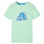 Camiseta infantil verde claro 128 de , Camisetas para niños - Ref: Foro24-12557, Precio: 9,99 €, Descuento: %