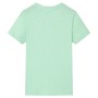 Camiseta infantil verde claro 128 de , Camisetas para niños - Ref: Foro24-12557, Precio: 9,99 €, Descuento: %