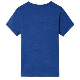 Camiseta infantil azul oscuro mélange 92 de , Camisetas para niños - Ref: Foro24-12484, Precio: 9,51 €, Descuento: %