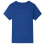 Camiseta infantil azul oscuro mélange 116 de , Camisetas para niños - Ref: Foro24-12486, Precio: 8,08 €, Descuento: %