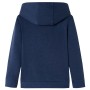 Children's navy blue and orange hooded sweatshirt 128 by , Kids T-shirts - Ref: Foro24-12777, Price: 12,44 €, Discount: %