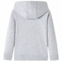 Children's gray and orange hooded sweatshirt 128 by , Kids T-shirts - Ref: Foro24-12782, Price: 12,99 €, Discount: %