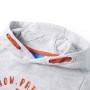 Children's gray and orange hooded sweatshirt 128 by , Kids T-shirts - Ref: Foro24-12782, Price: 12,99 €, Discount: %