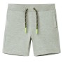 Pantalones cortos infantiles con cordón caqui claro mélange 92 de , Pantalones de niños - Ref: Foro24-11699, Precio: 9,06 €, ...