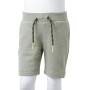 Pantalones cortos infantiles con cordón caqui claro mélange 92 de , Pantalones de niños - Ref: Foro24-11699, Precio: 9,06 €, ...