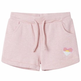 Children's shorts with mixed light pink drawstring 104 by , kids pants - Ref: Foro24-10965, Price: 10,99 €, Discount: %