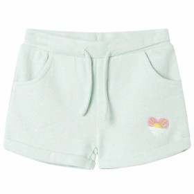 Children's shorts with mixed light mint green drawstring 140 by , kids pants - Ref: Foro24-10978, Price: 10,99 €, Discount: %