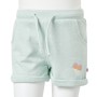 Kindershorts mit gemischtem hellmintgrünem Kordelzug 140 von , Kinderhosen - Ref: Foro24-10978, Preis: 10,26 €, Rabatt: %