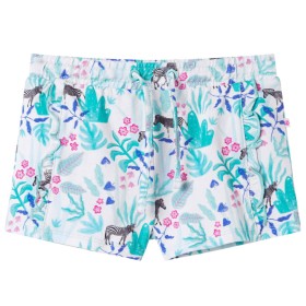 Kindershorts mit rohem Kordelzug und dunklem Mintgrün 104 von , Kinderhosen - Ref: Foro24-11430, Preis: 11,36 €, Rabatt: %