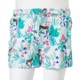 Kindershorts mit rohem Kordelzug und dunklem Mintgrün 104 von , Kinderhosen - Ref: Foro24-11430, Preis: 11,36 €, Rabatt: %