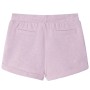 Pantalones cortos infantiles con cordón color lila mixto 140 de , Pantalones de niños - Ref: Foro24-10973, Precio: 10,26 €, D...