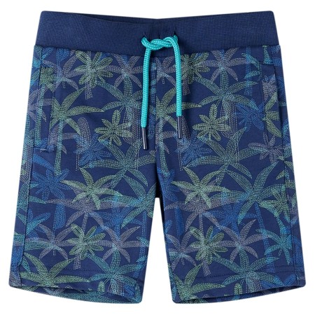 Children's shorts with navy blue drawstring 128 by , kids pants - Ref: Foro24-12117, Price: 9,99 €, Discount: %