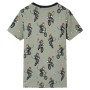 Light khaki children's short-sleeved pajamas 92 by , Children's pajamas - Ref: Foro24-11864, Price: 12,92 €, Discount: %