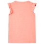 Camiseta infantil color coral neón 92 de , Camisetas para niños - Ref: Foro24-11284, Precio: 9,97 €, Descuento: %