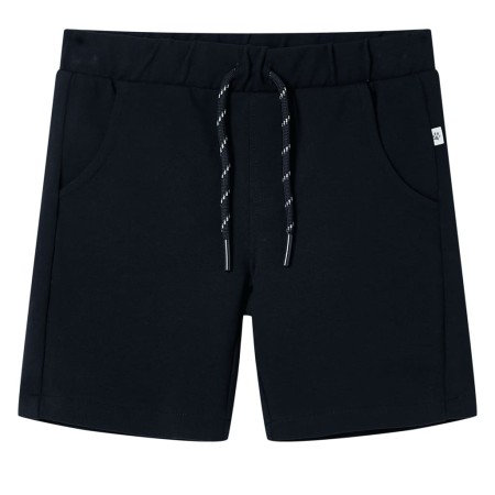 Children's shorts with navy blue drawstring 128 by , kids pants - Ref: Foro24-11982, Price: 9,99 €, Discount: %