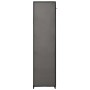 Wardrobe with compartments and gray fabric rods 150x45x176 cm by vidaXL, Wardrobes - Ref: Foro24-282436, Price: 63,50 €, Disc...