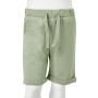 Pantalones cortos infantiles con cordón caqui claro 104 de , Pantalones de niños - Ref: Foro24-12605, Precio: 10,99 €, Descue...