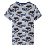 Gray short-sleeved children's pajamas 128 by , Children's pajamas - Ref: Foro24-12517, Price: 10,38 €, Discount: %